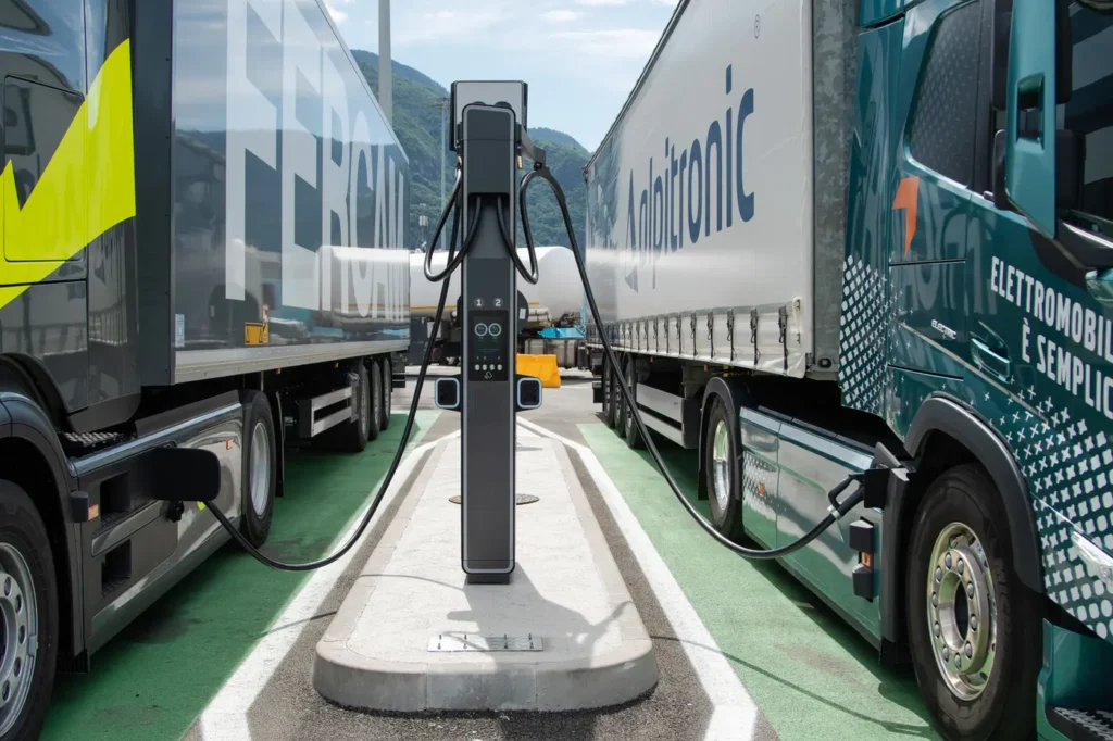 Con l’avvento dei camion elettrici, anche la logistica cambia volto, modalità operative e orari. È accaduto lungo l’autostrada del Brennero, teatro di un test di quattro settimane che ha coinvolto gli elettrici a batteria (BEV) eTGX di MAN, impegnati nell’attraversamento notturno 