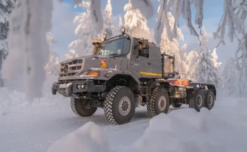La Casa tedesca ha sottoposto i veicoli militari della gamma Zetros a test intensivi in condizioni climatiche estreme in Finlandia, nel Circolo Polare Artico.